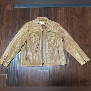 Michael Kors Genuine Leather Jacket